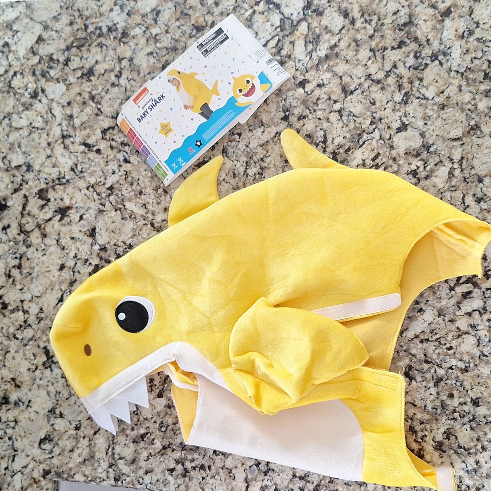 Kids baby shark halloween costume